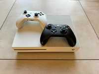 Xbox One S 1TB + 2 Pady + Kierownica + 3 gry