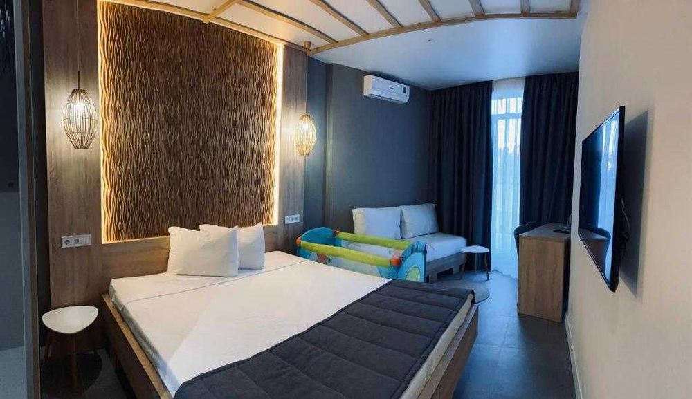 Апартаменты рядом с морем(Без %, Уборка, Ком.усл. включены, Генератор)