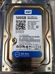 Disco rígido 500GB Western Digital HDD 16Mab cache para recuperar novo