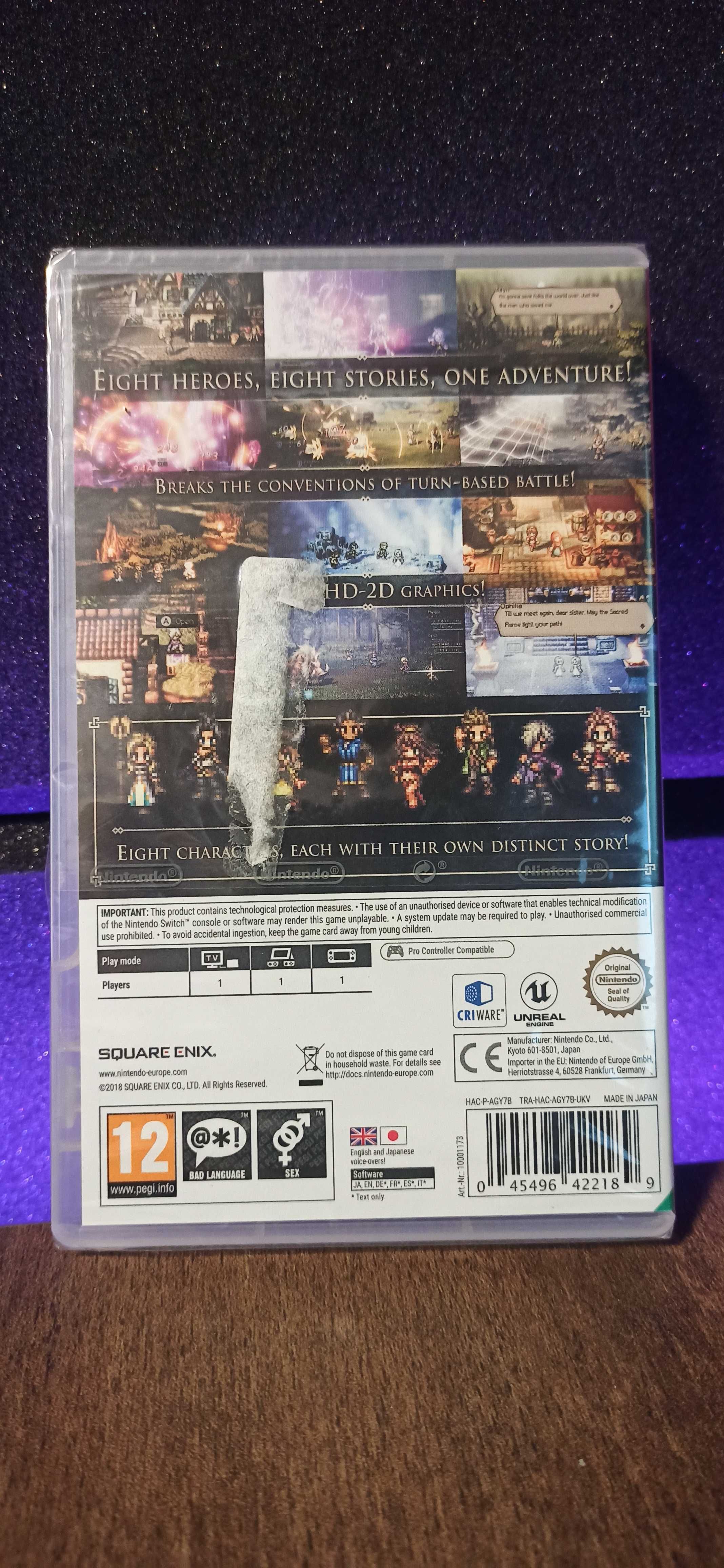 Octopath Traveler Nintendo Switch - jeden z najlepszych RPG-ów