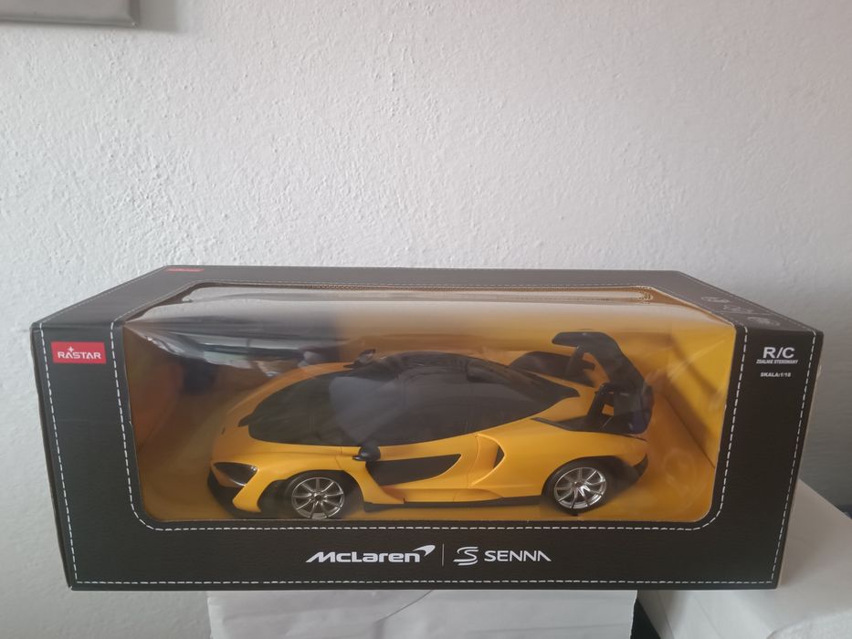Nowy samochód zdalnie sterowany mclaren senna piękny sportowy samochód