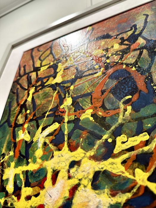 Quadros de interiores emolduradas (original paintings) 50 cada
