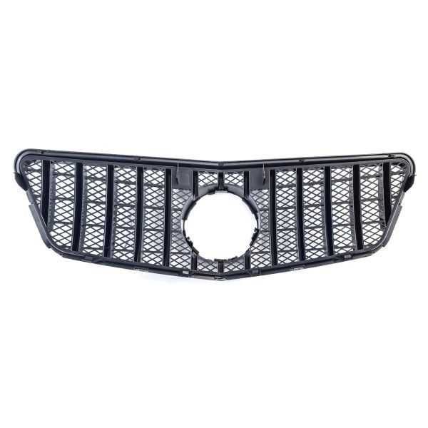 Grelha desportiva cromada preta Mercedes E W212 S212  09 a 13