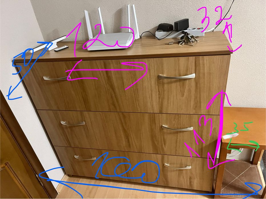 Обувница большая, 1,2м на 0,32м