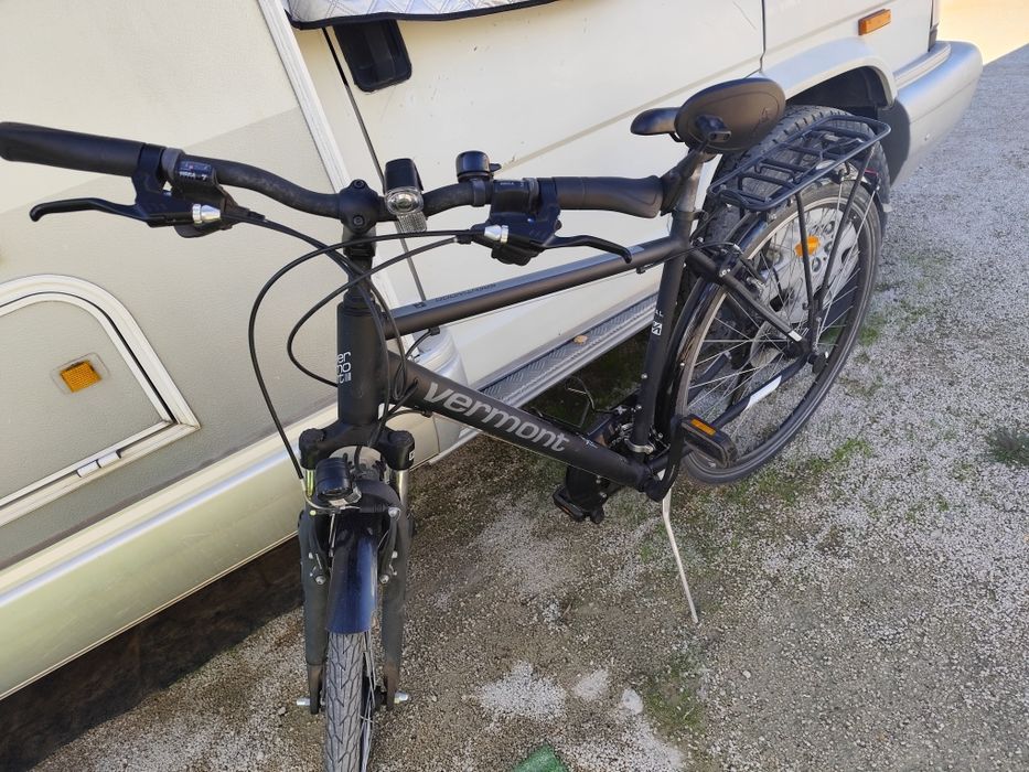 Bicicleta de alumínio