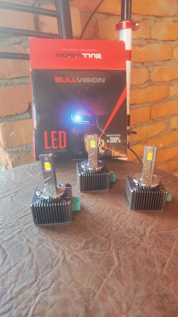 Led Лампочки Bullvision d3s, колірна температура 4300К