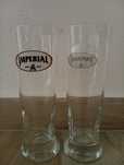 Copos de cerveja imperial