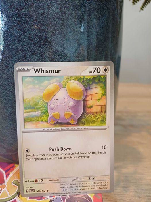 Carta Pokémon Whismur #148