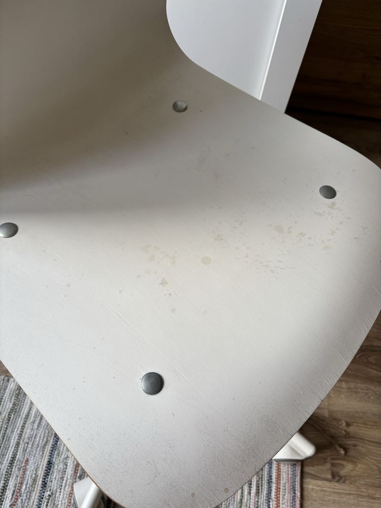 Krzesło biurowe ikea białe obrotowe