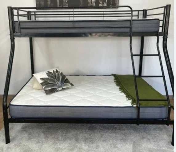 Beliches duplos e individuais em metal, portes grátis