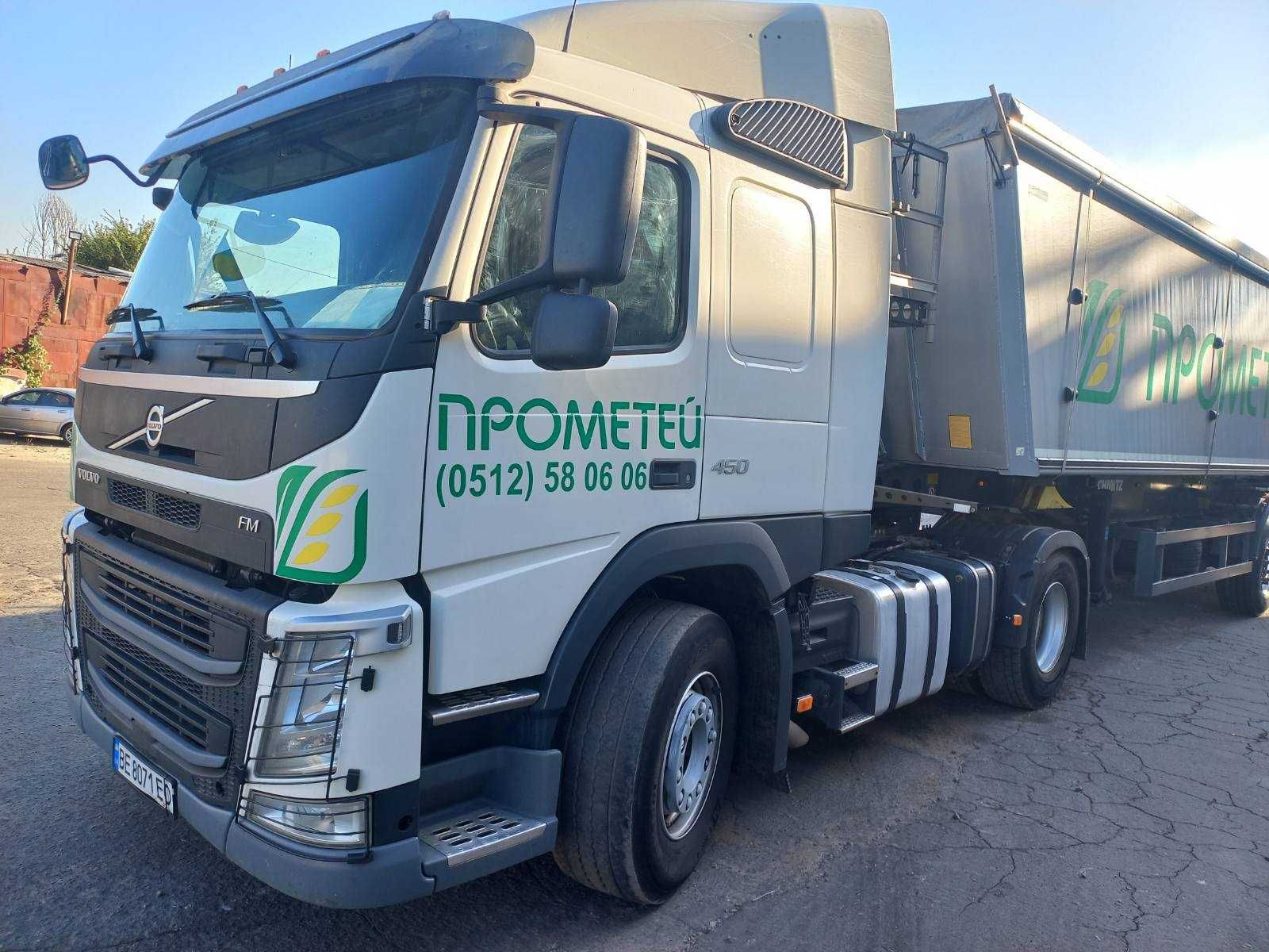 Volvo FM 4x2 2018 c полуприцепом Schmitz