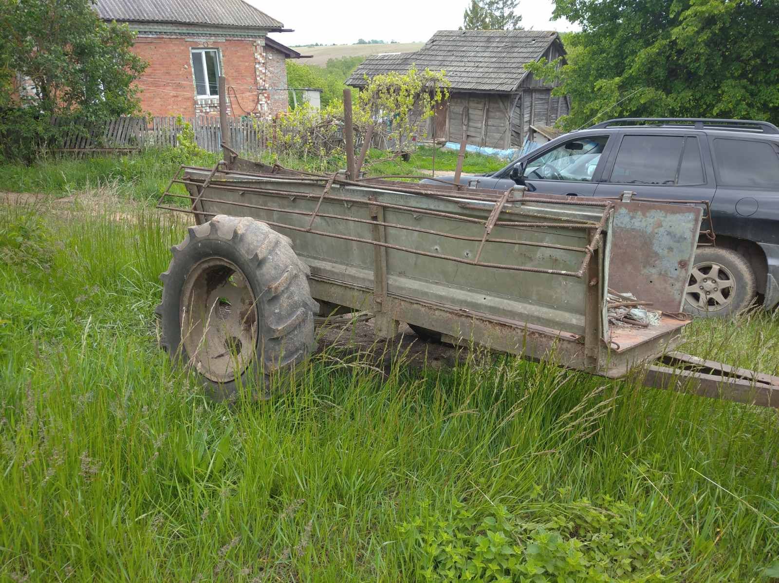 Продам трактор саморобний + прицеп