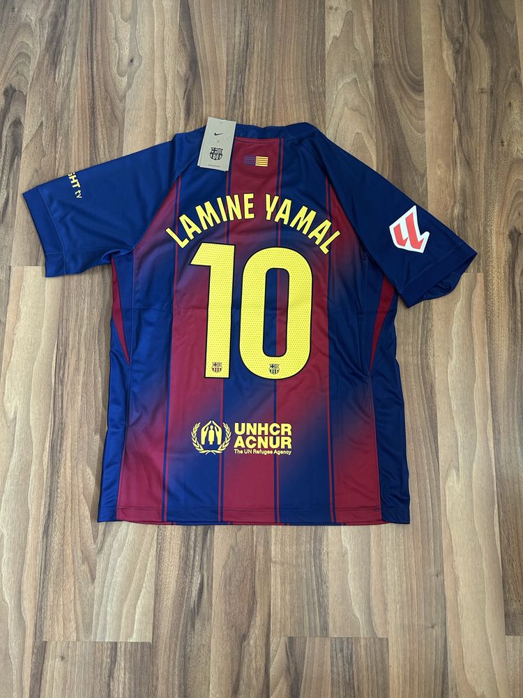 FC Barcelona Camisola Principal 25/26 - Lamine Yamal 10