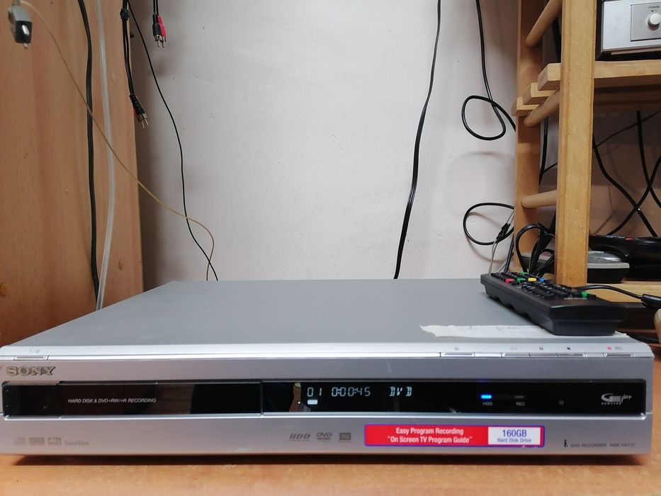 Nagrywarka Sony RDR-HX717 DVD-rw Recorder/HDD 160GB Pilot