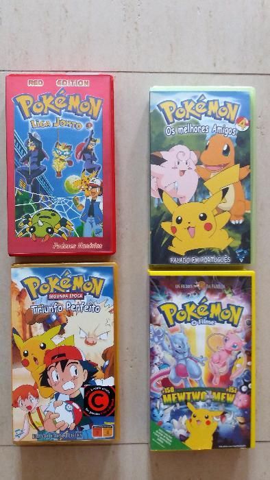 Vendo cassetes de video POKÉMON