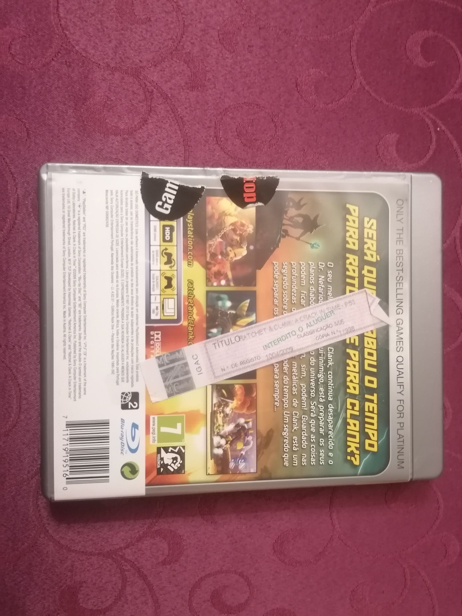 Jogo PS3 - Ratchet Lank