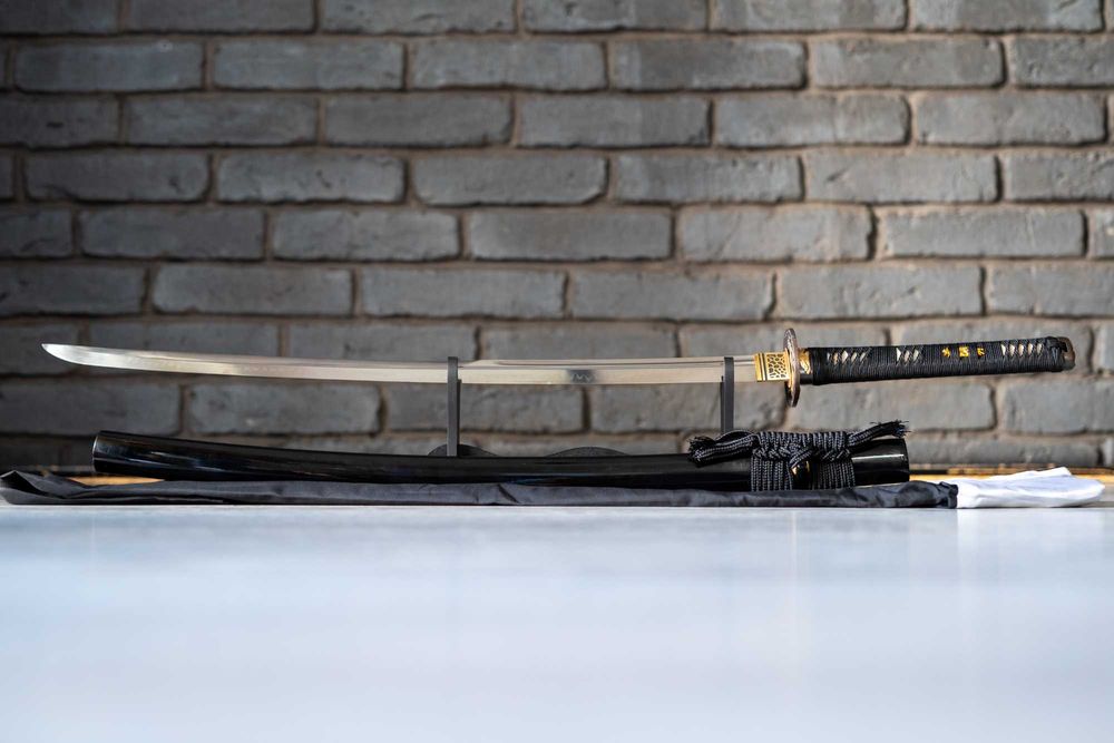 Miecz Samurajski Japońska Katana Stal T10 Handmade  3 Zbrocza 62HRC