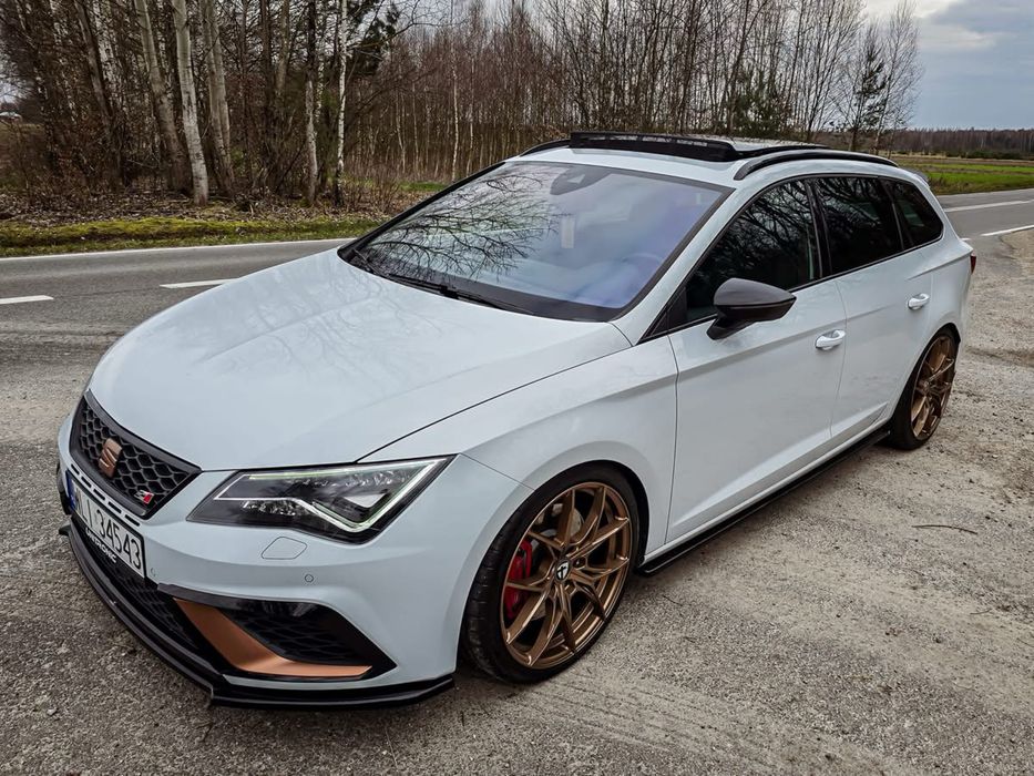 Seat Leon Cupra ST 4Drive DSG • 402 KM • Maxton • Do88 • Stan idealny!