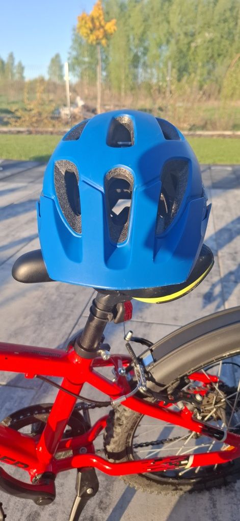 JAK NOWY! Rockrider ST900 20' hamulce tarczowe! Kask Bonetrager  Tyro!