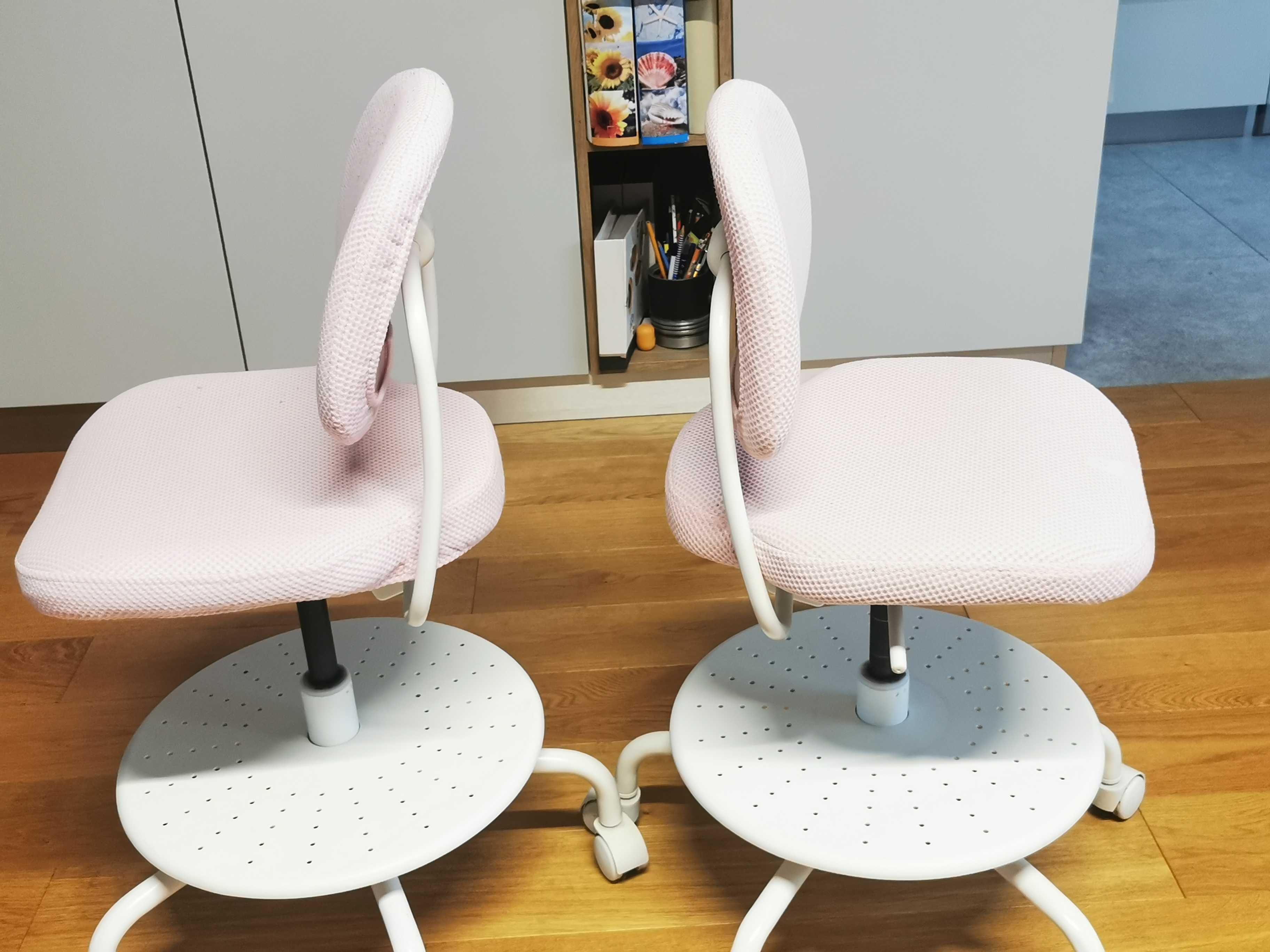 Dwa fotele do biurka Vimund Ikea