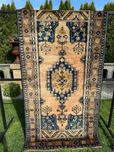 Vintage Kazak Kaukaz dywan Kaukazki r.tkany 220x117 galeria 12 tyś