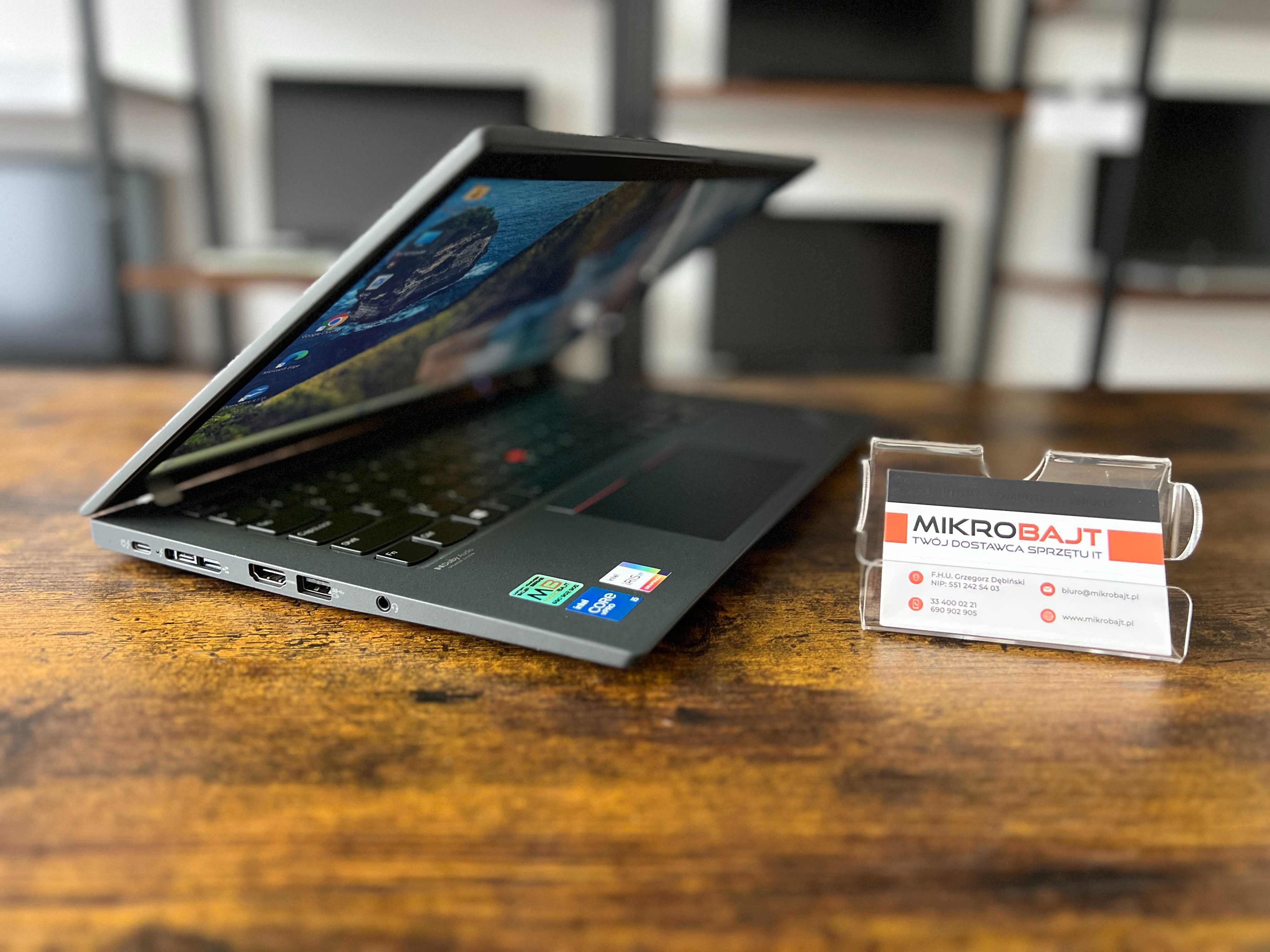 Dotykowy Laptop Lenovo ThinkPad T14s gen2 i5 16GB 512GB SSD Windows 11