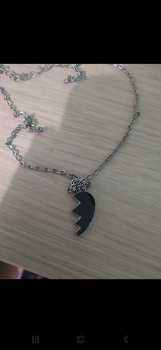 Wisiorek półówka serce matching