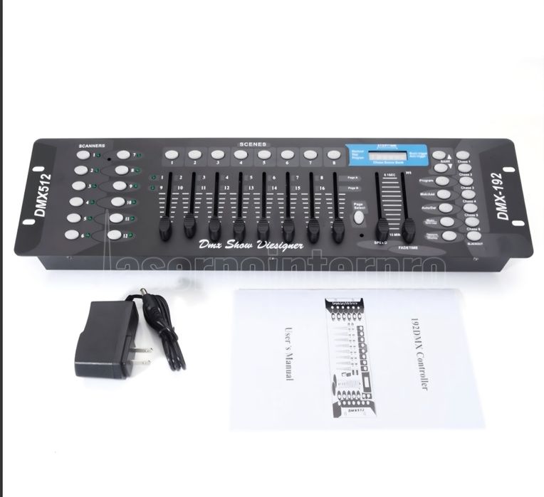 Controlador de Luz de Palco LED para DJ 192CH DMX512