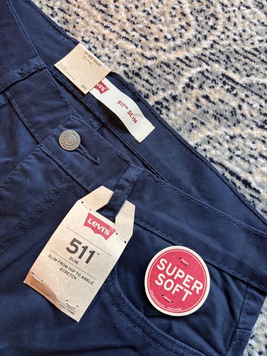 Джинси LEVI’S 511 (повністю нові, з бірками)