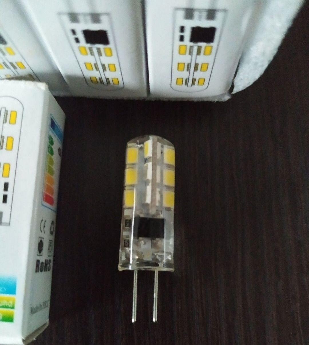 Okazja!!! Żarówki LED G4 220/230V x5 sztuk barwa światła biała zimna