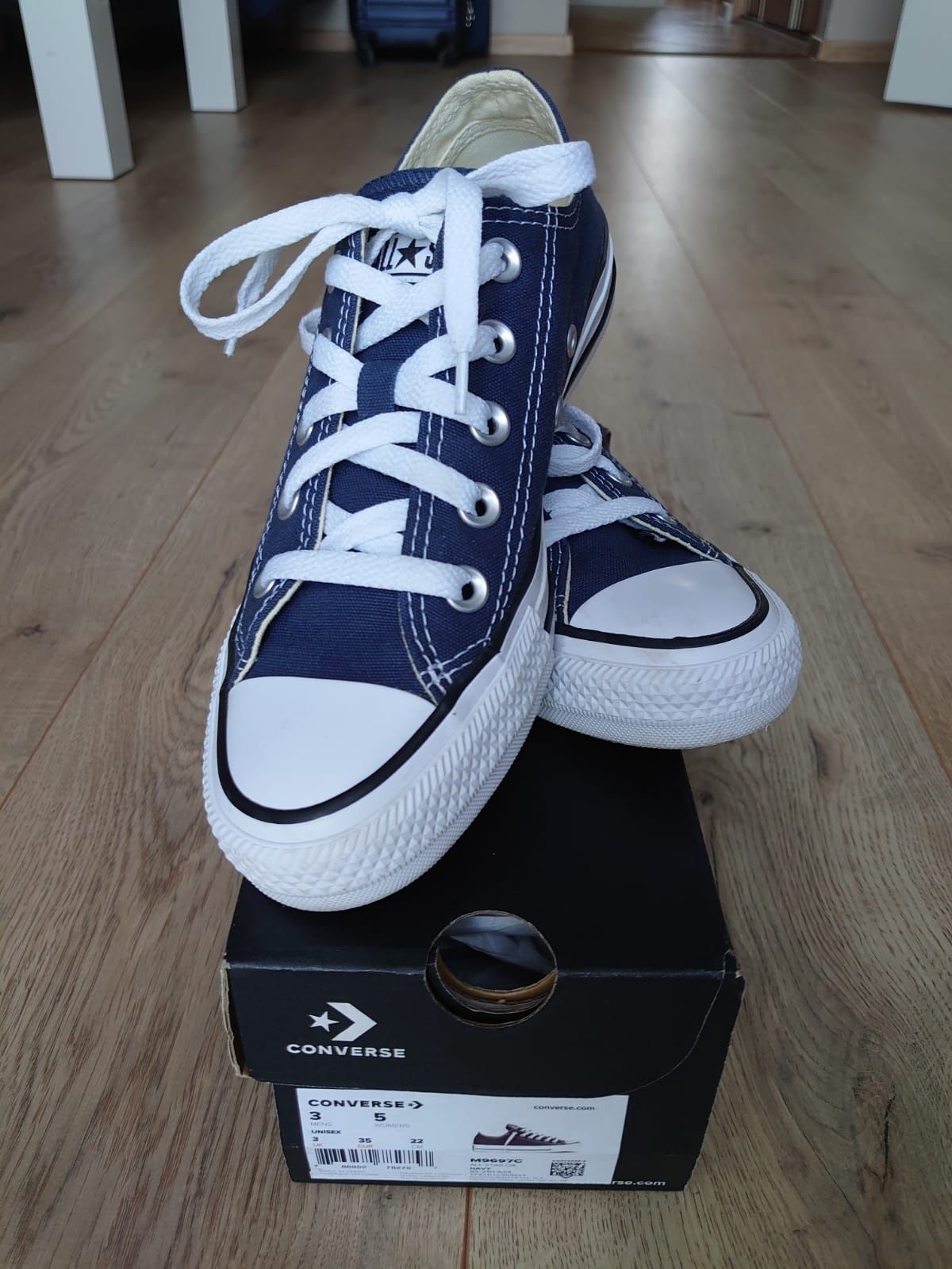 Trampki Converse r. 35.  JAK NOWE!