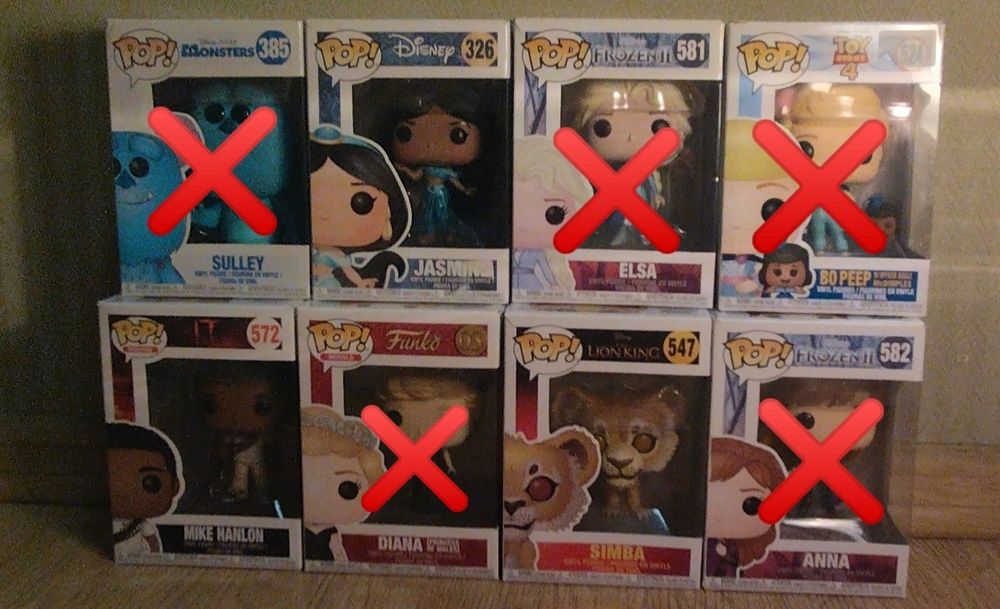 Продам фигурки фанко поп funko pop в отличном состоянии