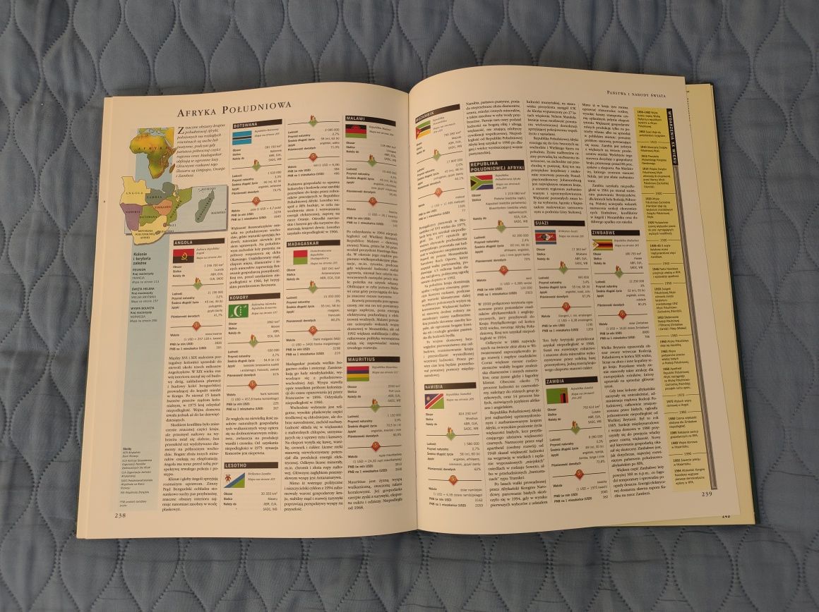 Ilustrowany atlas świata reader's digest twarda okładka