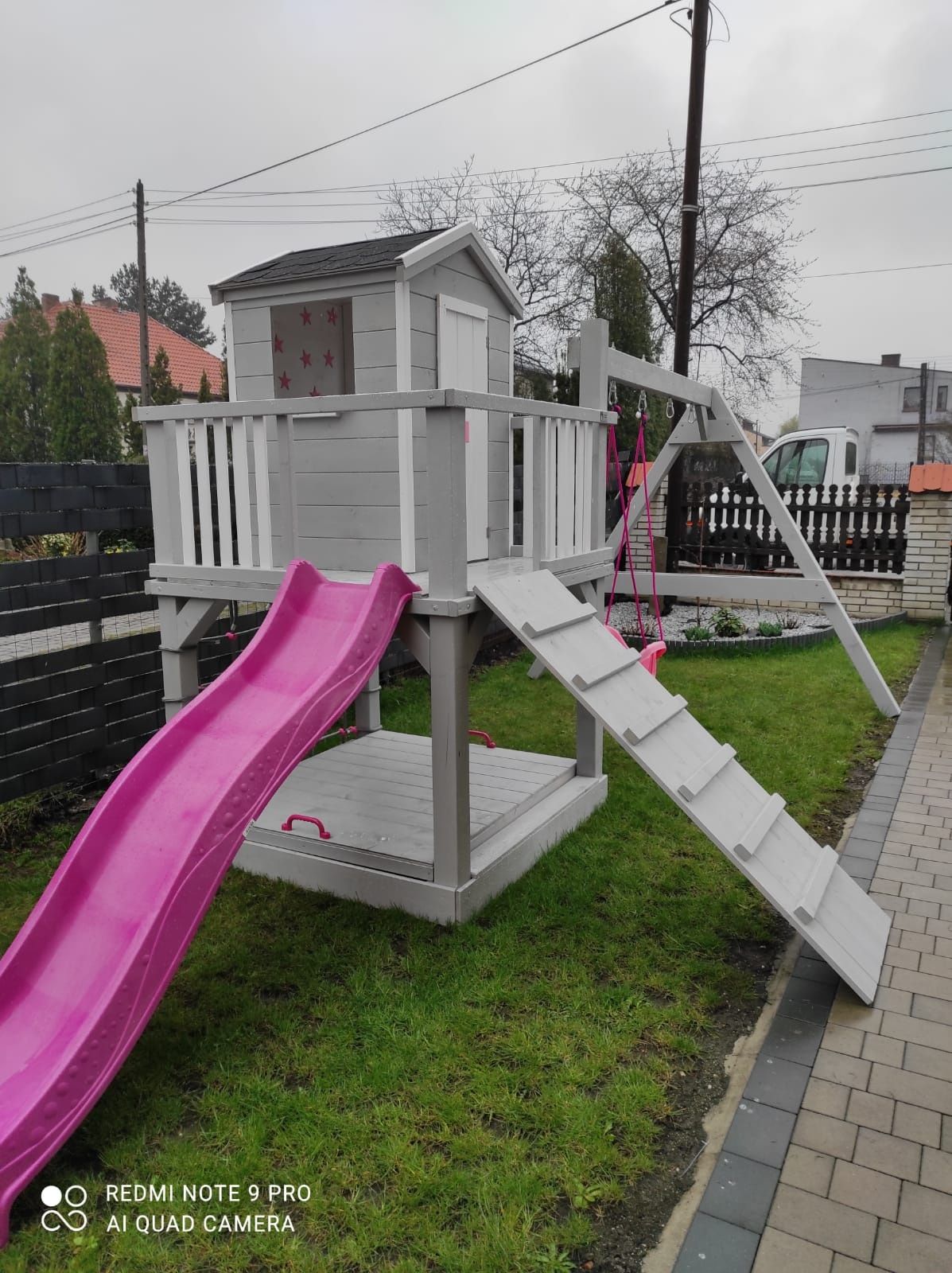 Drewniany plac zabaw, domek dla dzieci model SCOOBY-DOO