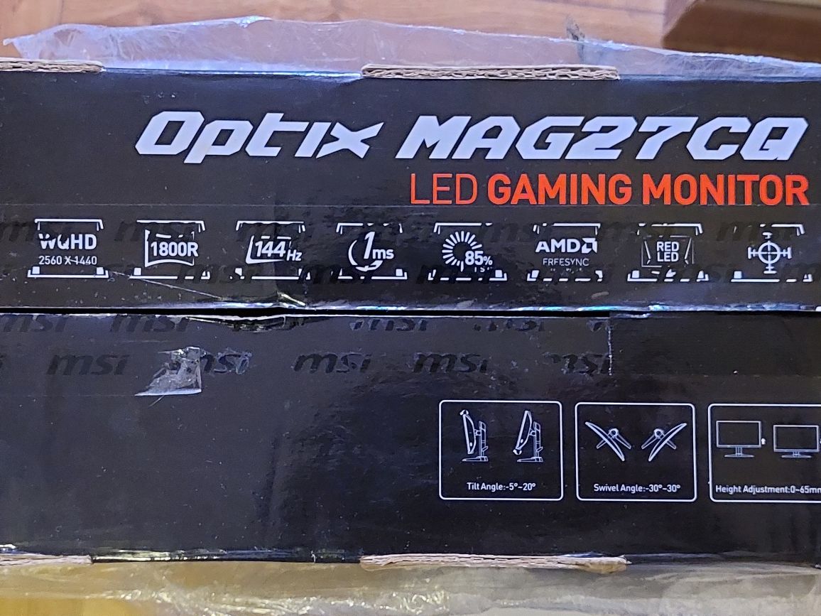 Монитор MSI Optix MAG27CQ