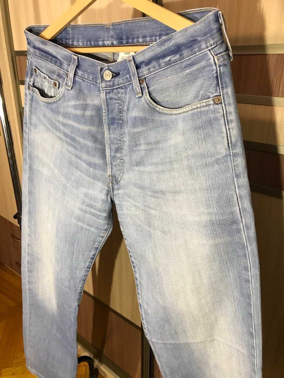 Мужские Джинсы штаны Vintage Levi’s 501  Size W33 L34 оригинал