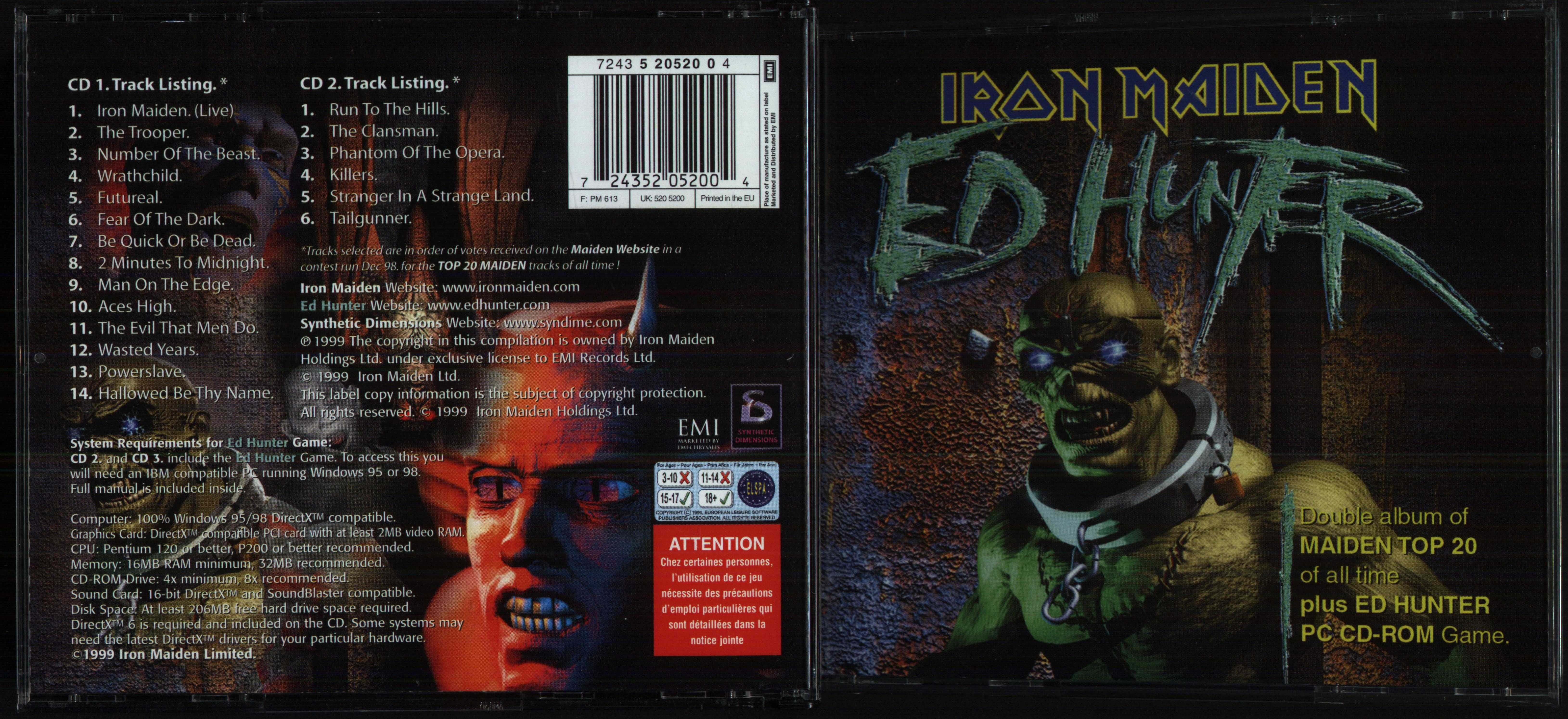 Iron Maiden Ed Hunter