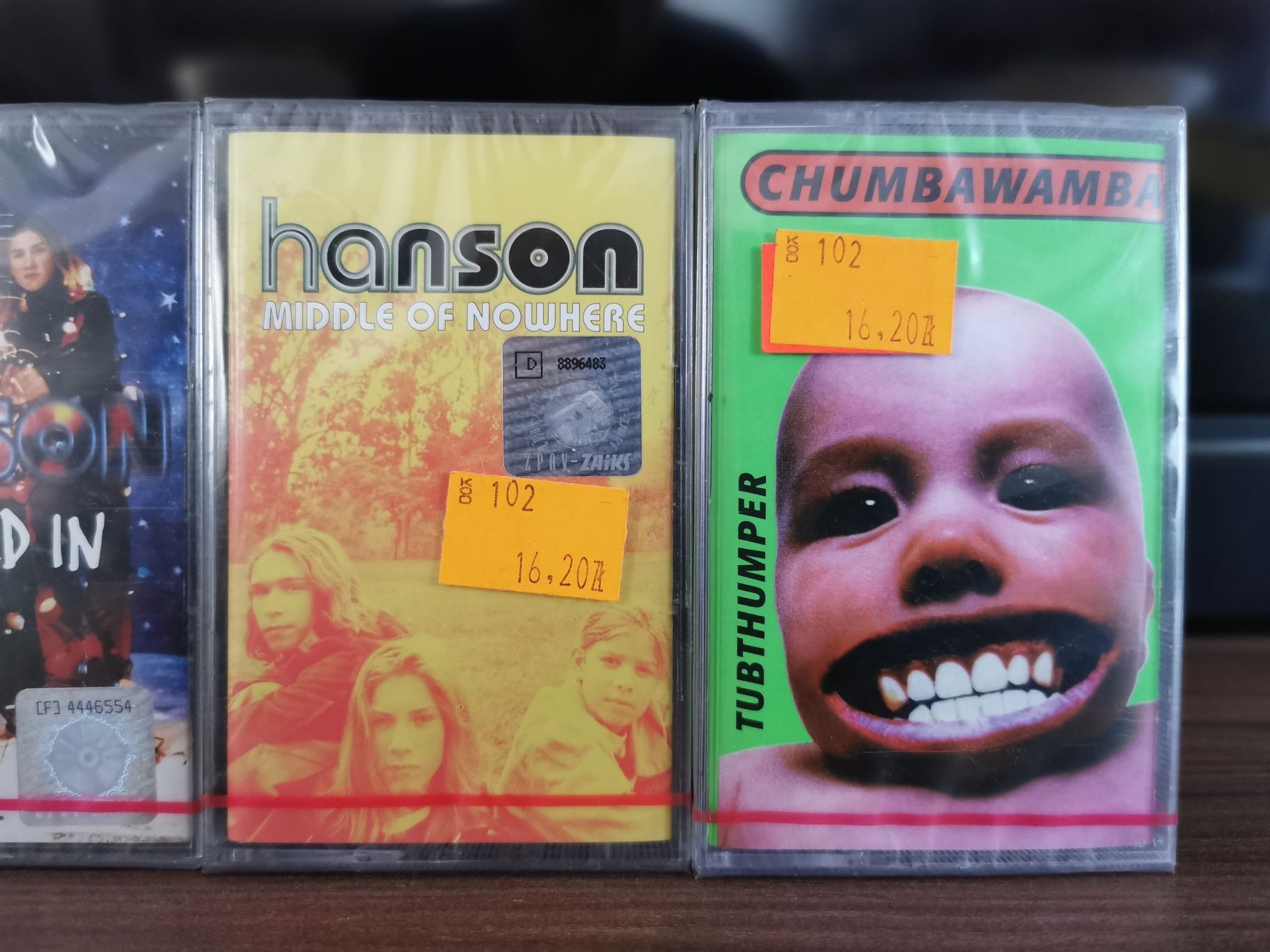 Aaron Carter, Hanson, Chumbawamba - nowe kasety magnetofonowe