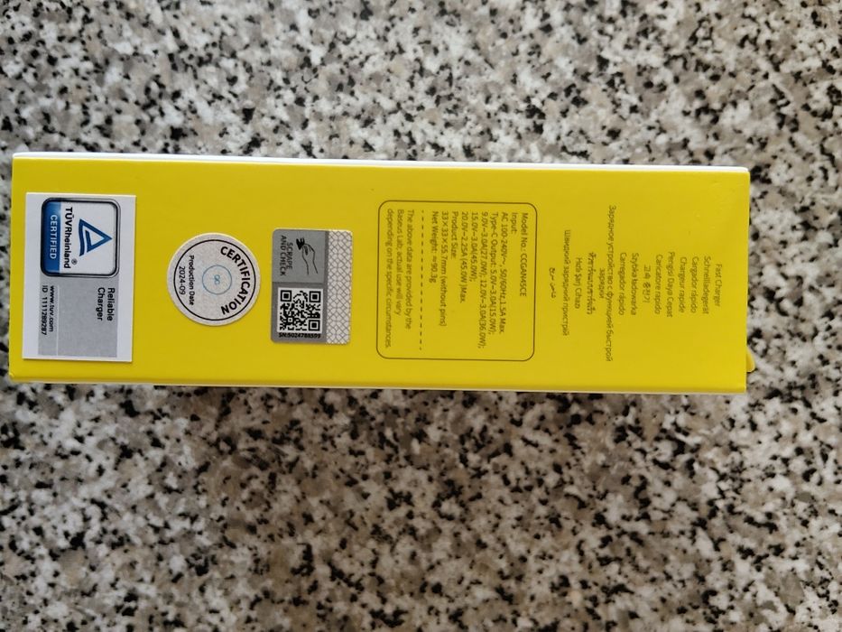 Carregador 45W para iPhones