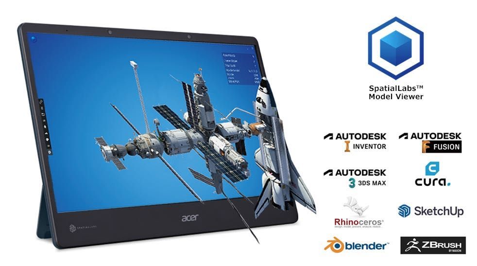 Інноваційний Стереоскопічни 3D-монітор Acer SpatialLabs ASV15-1B 15.6"
