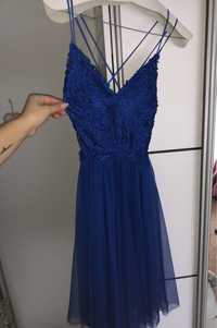 Niebieska Sukienka