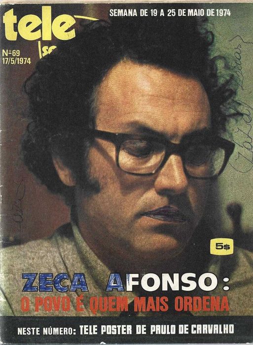 José Afonso	- - -		Tele Semana	- - - - -	Revista