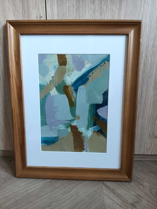 Obraz Akryl na płótnie Oryginał "Abstrakcja Kolory jesieni" nr.2