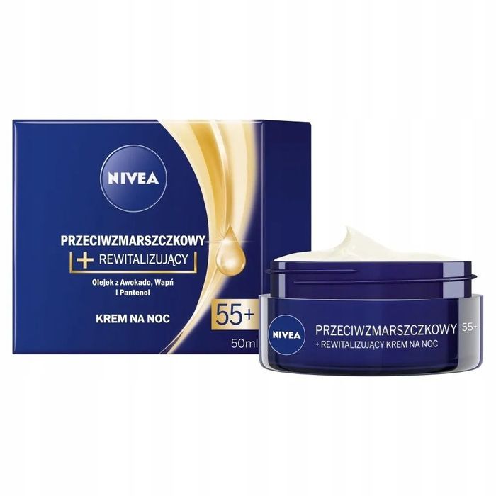 Nivea 55+ Rewitalizujący Do Twarzy Na Dzień 50 Ml