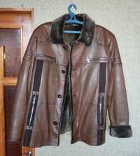 Шкіряна куртка Ares Leather & Fur