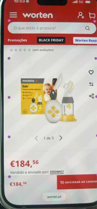 Vendo bomba extratora de leite