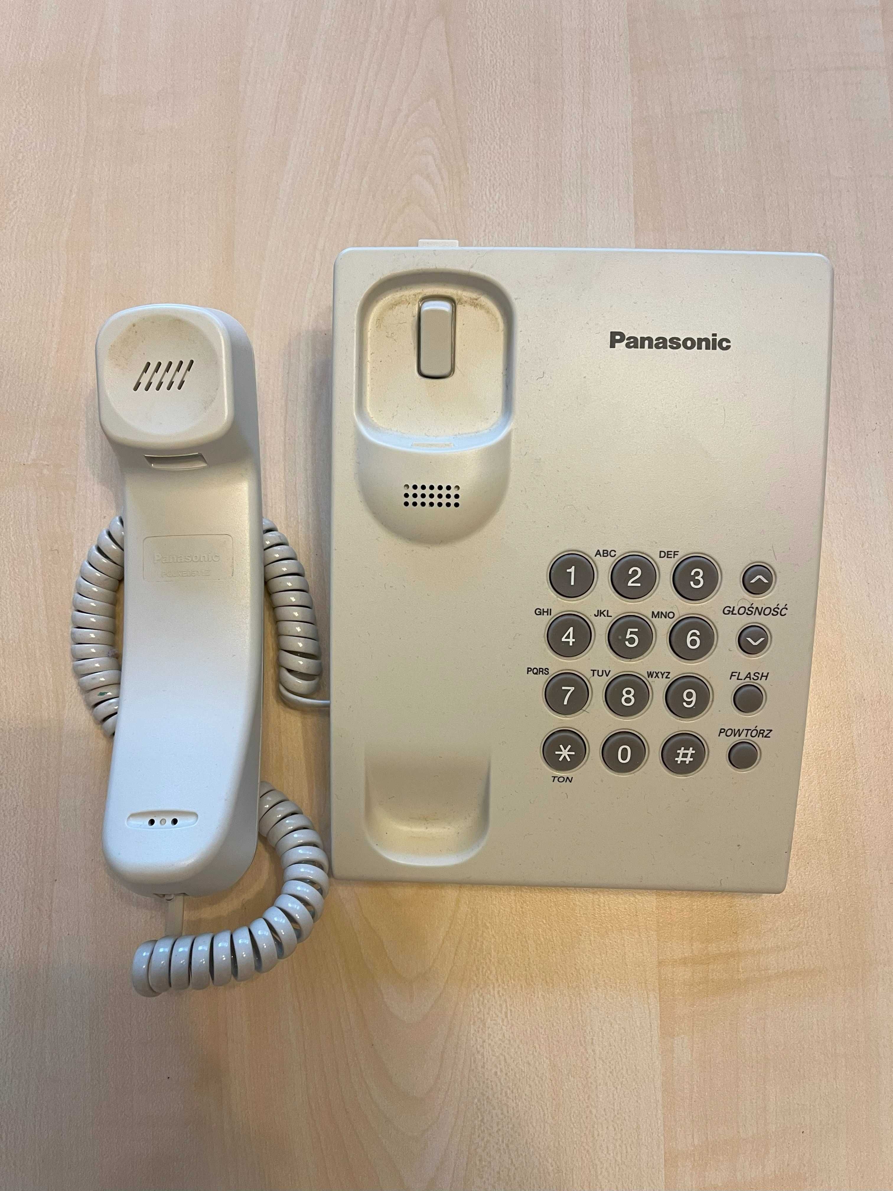 Telefon stacjonarny Panasonic KX-TS500PDW