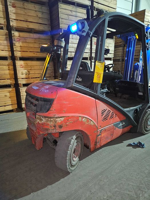 linde h25d pełna kabina mały przebieg