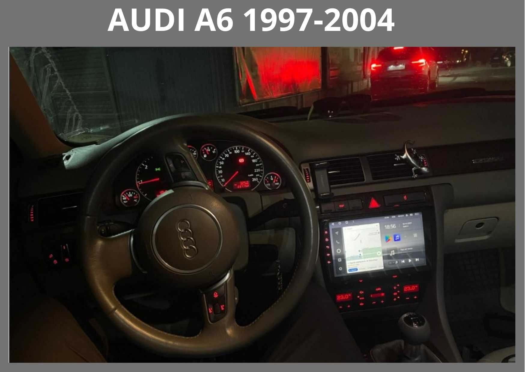 Штатні Магнітоли на Audi A6 1996-2004 з Android 10 з Екраном 9 дюймів