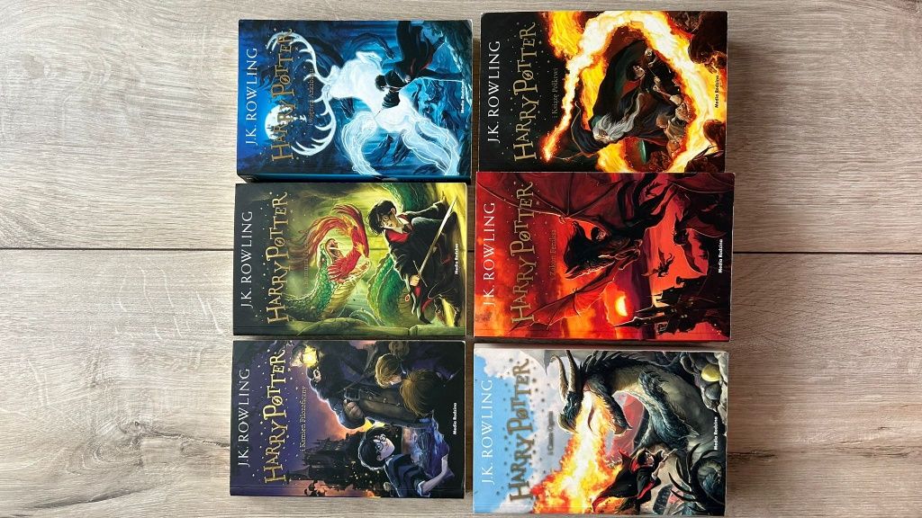 Harry Potter seria książek, 8 części